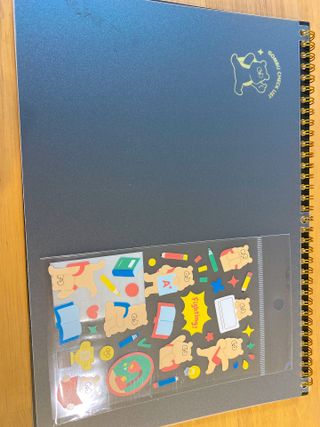 리훈 곰부 체크리스트+ 곰부 리무버블스티커 1장 — 5점을 준 리뷰어가 2021년 5월 올린 사용 사진