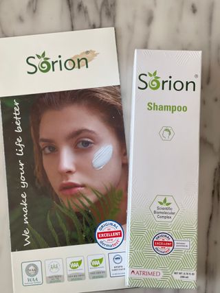 건선/아토피/트러블 두피 각질 케어 소리온 샴푸&플루이드 Shampoo & Fluid — 5점을 준 리뷰어가 2022년 2월 올린 사용 사진