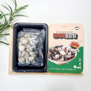 [푸딩팩토리] 바지락홍합탕 500g / 얼큰바지락홍합탕 590g — 5점을 준 리뷰어가 2022년 10월 올린 사용 사진