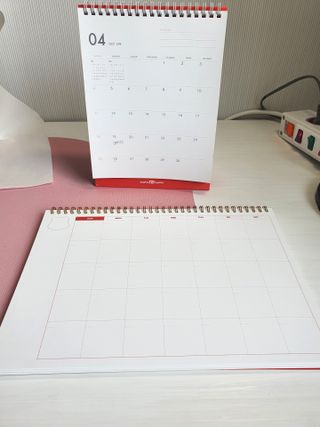 리훈 곰부 체크리스트+ 곰부 리무버블스티커 1장 — 5점을 준 리뷰어가 2021년 5월 올린 사용 사진
