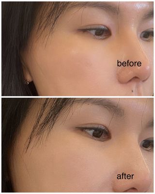 더소설 소설 블랙아이래쉬 세럼 10g(SOSEOL BLACK EYELASH SERUM 10g) — 5점을 준 리뷰어가 2023년 12월 올린 사용 사진
