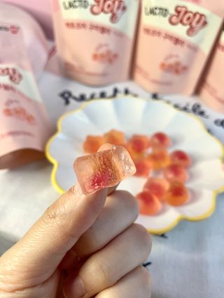 락토조이 구미젤리 복숭아맛 — 5점을 준 리뷰어가 2023년 5월 올린 사용 사진