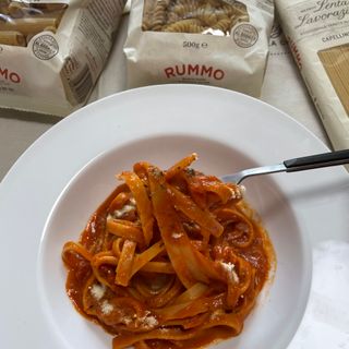 [Rummo]이탈리안 프리미엄 파스타 룸모 파스타 8종+리미티드 에디션 룸모 에이프런 — 5점을 준 리뷰어가 2021년 10월 올린 사용 사진