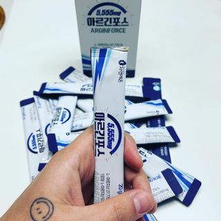 자연에온 아르긴포스 L-아르기닌 5555mg 스틱 15개입 1박스 — 5점을 준 리뷰어가 2022년 2월 올린 사용 사진