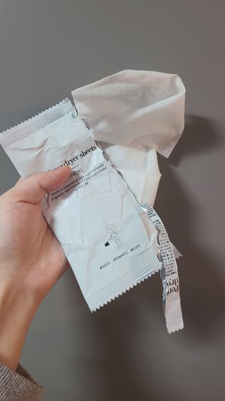 [이즈라이프코스메틱] 퍼퓸 드라이어 시트 히노끼향  or 블랑향 2중 택1 30매 — 5점을 준 리뷰어가 2021년 5월 올린 사용 사진