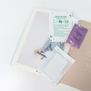 [레제르] 아로마 수액패치 발패치 30매입 -라벤더향/유칼립투스향/대나무향 — 5점을 준 리뷰어가 2022년 4월 올린 사용 사진