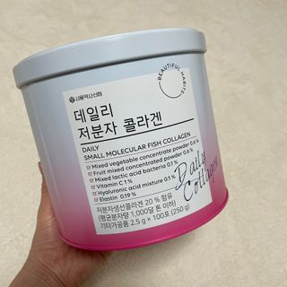 서울약사신협_데일리저분자콜라겐_2.5g x 100포 — 5점을 준 리뷰어가 2021년 5월 올린 사용 사진