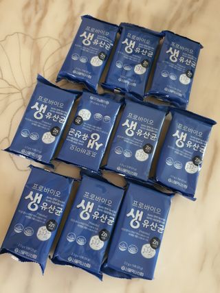 서울약사신협_프로바이오생유산균_2.5G x 100포 — 5점을 준 리뷰어가 2021년 1월 올린 사용 사진