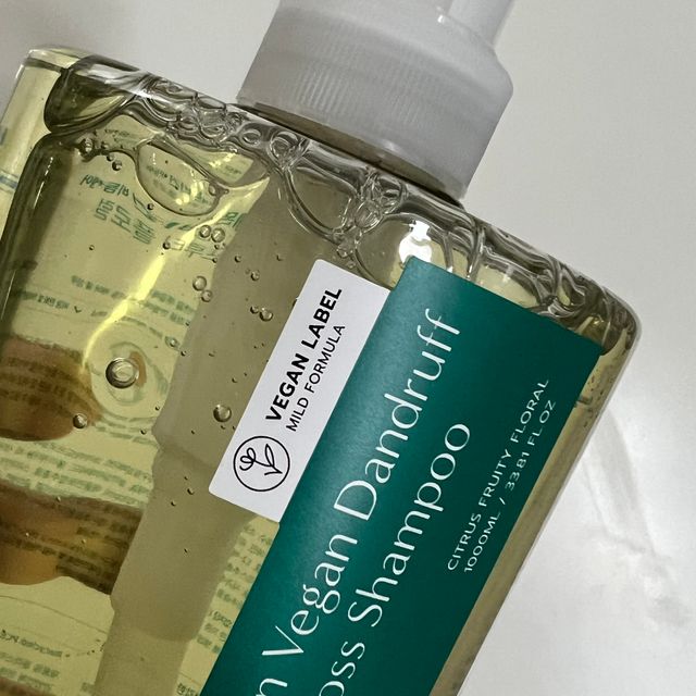 닥터시드 페퍼민트 앤 레몬 비건 비듬케어 쿨 탈모 샴푸 (1000ml) 리뷰 사진
