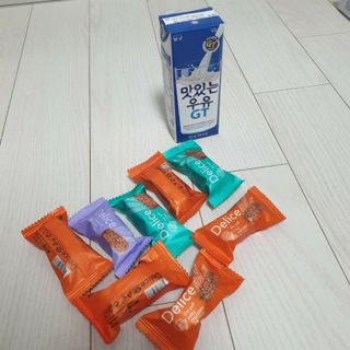 델리스 오트 밀키 초콜릿 바 — 5점을 준 리뷰어가 2022년 4월 올린 사용 사진