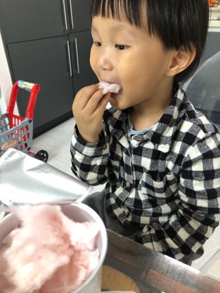 젤리벨리 솜사탕 2종-딸기치즈케이크, 바닐라 — 5점을 준 리뷰어가 2021년 11월 올린 사용 사진