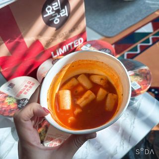 프리 [요리궁리] 타입 B (매콤,치즈,매콤까르보) 꽃떡볶이 6개입 세트 — 4점을 준 리뷰어가 2025년 2월 올린 사용 사진