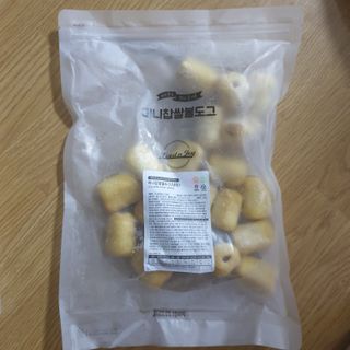Dog&Ball 독앤볼 [Dog&Ball] 미니찹쌀볼도그 찹쌀치즈볼 — 5점을 준 리뷰어가 2021년 9월 올린 사용 사진