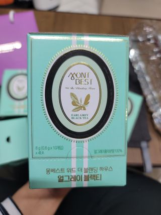 몽베스트 위드더 블랜딩 하우스 _ 얼그레이 블랙티 — 5점을 준 리뷰어가 2023년 2월 올린 사용 사진