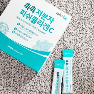 미스비 촉촉 저분자 피쉬콜라겐C — 5점을 준 리뷰어가 2021년 7월 올린 사용 사진