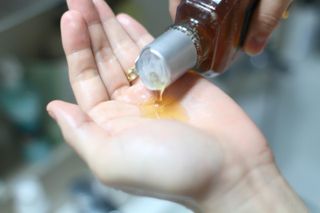 체코 비건화장품 마뉴팍투라 향좋은 천연 맥주샴푸 맥주샤워젤 — 4.5점을 준 리뷰어가 2022년 5월 올린 사용 사진