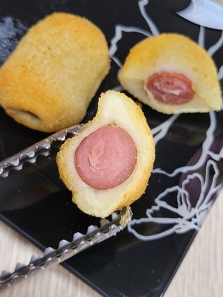 Dog&Ball 독앤볼 [Dog&Ball] 미니찹쌀볼도그 찹쌀치즈볼 — 5점을 준 리뷰어가 2021년 9월 올린 사용 사진