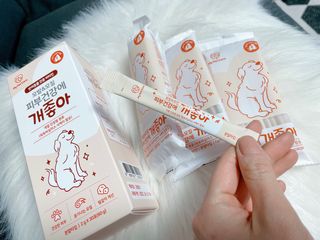 My Pet Care 모발과 모질 피부건강에 개좋아 — 4.5점을 준 리뷰어가 2021년 3월 올린 사용 사진