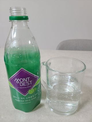 몽베스트 Montbest with Sparkling water Lime20병 — 5점을 준 리뷰어가 2021년 10월 올린 사용 사진