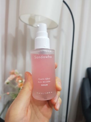 산다화 더블 이펙트 안티 링클 세럼 50ml — 5점을 준 리뷰어가 2022년 12월 올린 사용 사진