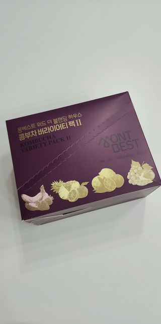 [몽베스트] 위드 더 블랜딩 하우스 콤부차 _ 버라이어티팩II — 5점을 준 리뷰어가 2023년 12월 올린 사용 사진