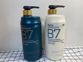 [포레스트스토리] B7 안티 헤어로스 샴푸1,000ml + 헤어팩 1,000ml — 5점을 준 리뷰어가 2021년 3월 올린 사용 사진