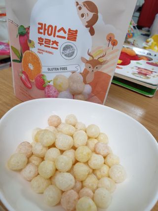 아비삭라이스볼 3종 /딸기,후르츠,단호박 — 5점을 준 리뷰어가 2021년 4월 올린 사용 사진