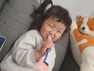 키즈텐플러스 연세 키즈텐 플러스 1개월 — 5점을 준 리뷰어가 2021년 2월 올린 사용 사진
