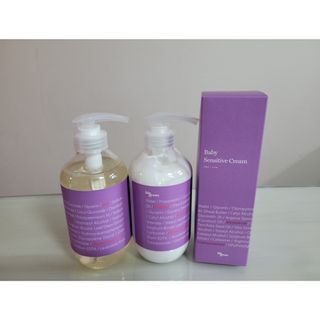 빅그린 베이비라인 3종세트 - 샴푸앤바디워시500ml,올인원로션500ml,바디크림170ml — 5점을 준 리뷰어가 2022년 11월 올린 사용 사진