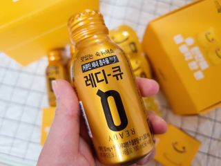 발그레 소주잔 증정, 숙취해소 레디큐 스페셜 에디션 — 5점을 준 리뷰어가 2021년 2월 올린 사용 사진