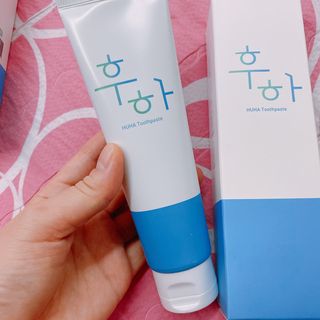 [심폐소생소] 무불소 임산부 천연 치약 — 3.5점을 준 리뷰어가 2021년 11월 올린 사용 사진