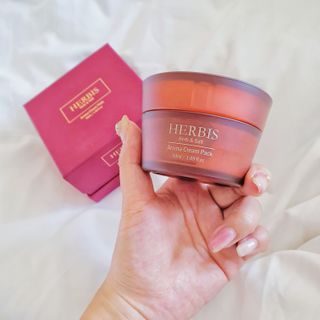 약손명가코스메틱 헤르비스 아로마 크림팩 50ml — 5점을 준 리뷰어가 2021년 4월 올린 사용 사진