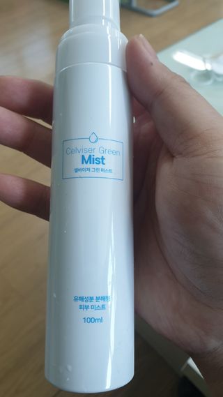 셀바이져 지우개 미스트 피부 보호 입주변 트러블 진정 케어 아기 안개분사 미스트 — 5점을 준 리뷰어가 2021년 3월 올린 사용 사진