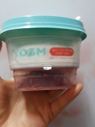 요즘 콩포트 그릭요거트 3종 세트 — 5점을 준 리뷰어가 2021년 1월 올린 사용 사진