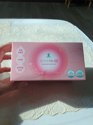 [모마네] 이너뷰티 히알루론산 비오틴 코큐텐 저분자피쉬콜라겐 - 3 g 30포 ★석류맛 — 5점을 준 리뷰어가 2021년 12월 올린 사용 사진
