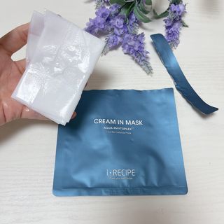 아이레시피 아쿠아 피토플렉스 크림 인 마스크 [7매입] — 5점을 준 리뷰어가 2023년 1월 올린 사용 사진