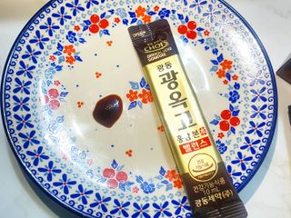 [광동제약] 광동 광옥고 홍삼 본 30포+쇼핑백 증정 — 4점을 준 리뷰어가 2021년 11월 올린 사용 사진