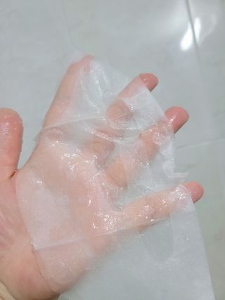 에이스노 레스큐 부스트 하이드레이션 시트마스크 — 5점을 준 리뷰어가 2021년 9월 올린 사용 사진
