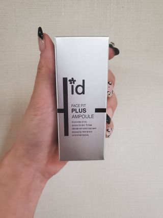 아이디플라코스메틱 아이디 페이스핏 플러스 앰플 — 4점을 준 리뷰어가 2021년 10월 올린 사용 사진