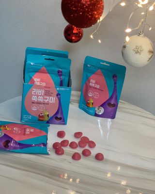 [푸름웰니스] 라바 쑥쑥구미 36g — 5점을 준 리뷰어가 2021년 12월 올린 사용 사진