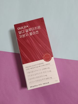 [덜다] 글루타치온 저분자 콜라겐 (20g x 15포) — 5점을 준 리뷰어가 2023년 9월 올린 사용 사진