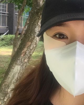 원에이드 알로에사포나리아 투명 골프패치 & 원에이드 하이드로겔 스포츠패치 — 4점을 준 리뷰어가 2022년 8월 올린 사용 사진