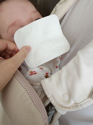 디어엘로디 오가닉 무표백 건티슈 — 5점을 준 리뷰어가 2022년 9월 올린 사용 사진