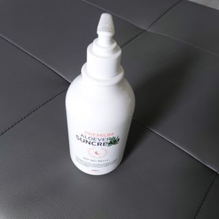 [닥터문] 프리미엄 알로에베라 선크림 500ml — 4점을 준 리뷰어가 2022년 7월 올린 사용 사진