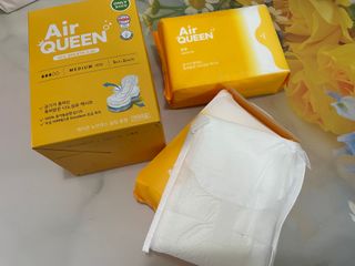 에어퀸 뉴브레스 유기농 생리대 4종 (팬티라이너 20P + 중형 10P + 대형 10P + 오버나이트 8P)_체험단 — 5점을 준 리뷰어가 2024년 8월 올린 사용 사진