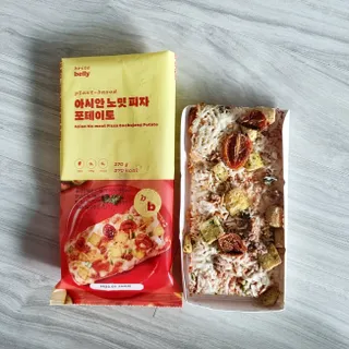 브라잇벨리 비건피자 [노밋피자알로하 & 노밋피자포테이토] 2가지맛 — 5점을 준 리뷰어가 2022년 7월 올린 사용 사진