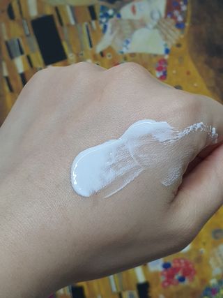 랑스레 매직피치 화이트닝 파워 화이트닝크림 — 5점을 준 리뷰어가 2021년 4월 올린 사용 사진
