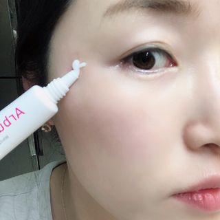 이엔코스 알부틴 알파 화이트닝크림 — 4점을 준 리뷰어가 2021년 2월 올린 사용 사진