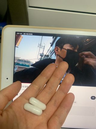 프리마인 성큼다가온 봄, 이너뷰티를 챙겨야 피부도 화사하게, 컨디션도 활기차게. 흡수율을 높인 고효율 비타민. — 5점을 준 리뷰어가 2023년 2월 올린 사용 사진