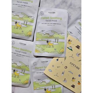 세뚜아(Cettua) [세뚜아] 포레스트 수딩 마스크 Cettual Forest  Soothing Mask 5매 — 5점을 준 리뷰어가 2024년 4월 올린 사용 사진